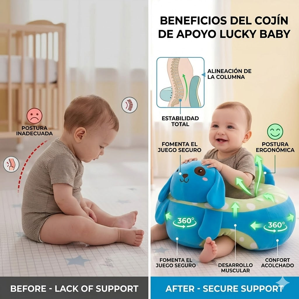 NovaBaby Care: Asiento Anatómico de Aprendizaje + Manual Experto GRATIS